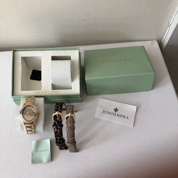 Judith Ripka "3-in-1"Bracelet Watch - Picture 2 of 12